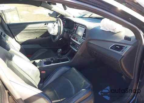 2018 Hyundai Sonata Limited 2.0T из США, поврежденный, VIN 5NPE34AB8JH666516